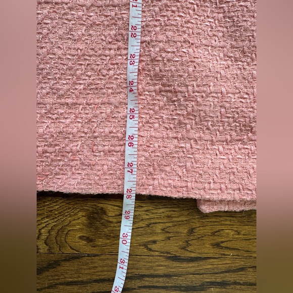 River Island Pink Tweed Blazer – Elegant Chanel-Inspired Style NWT - Picture 10 of 14